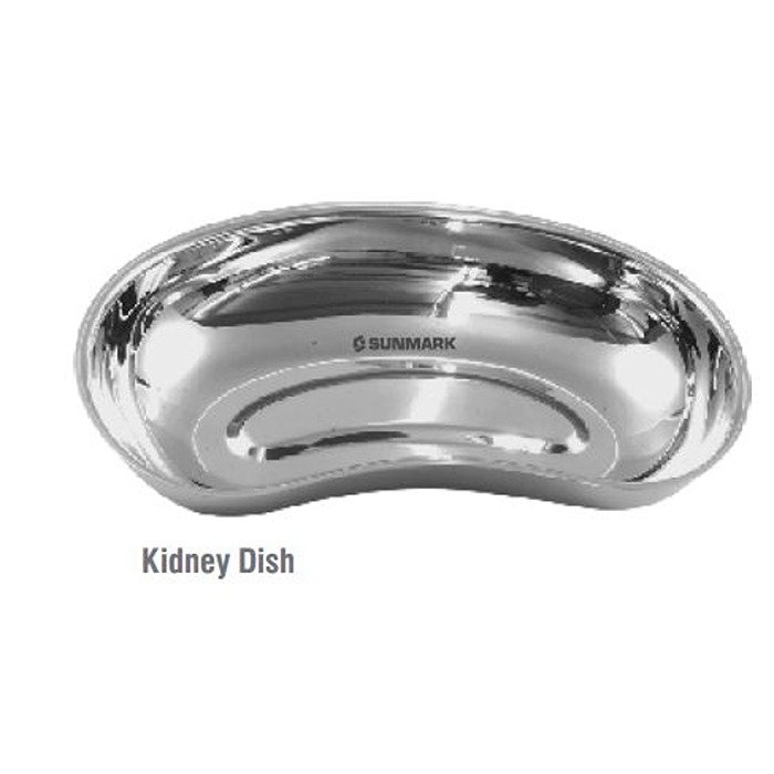 Kidney Dish 275 x 150 x 45 mm Stainless Steel for Medical Use