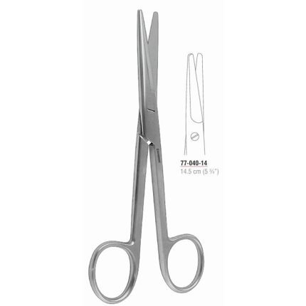 Mayo Dissecting Scissor Straight 14.5 cm stainless steel surgical instrument