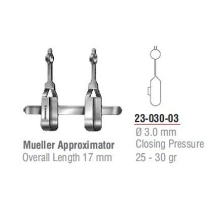 Muller Approximator 17 mm Diameter 3 mm Stainless Steel