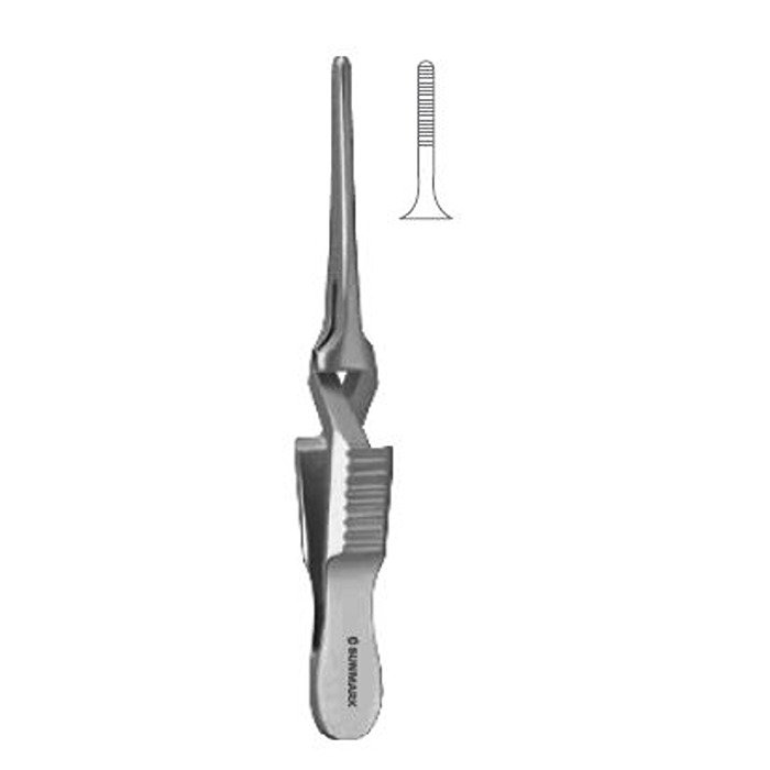 Diethrich Bulldog Clamp Straight 45 mm Jaw Length 8 mm Stainless Steel
