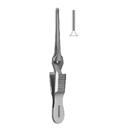 DeBakey-Diethrich Atrauma Bulldog Clamp Straight 45 mm Jaw Length 10 mm Stainless Steel