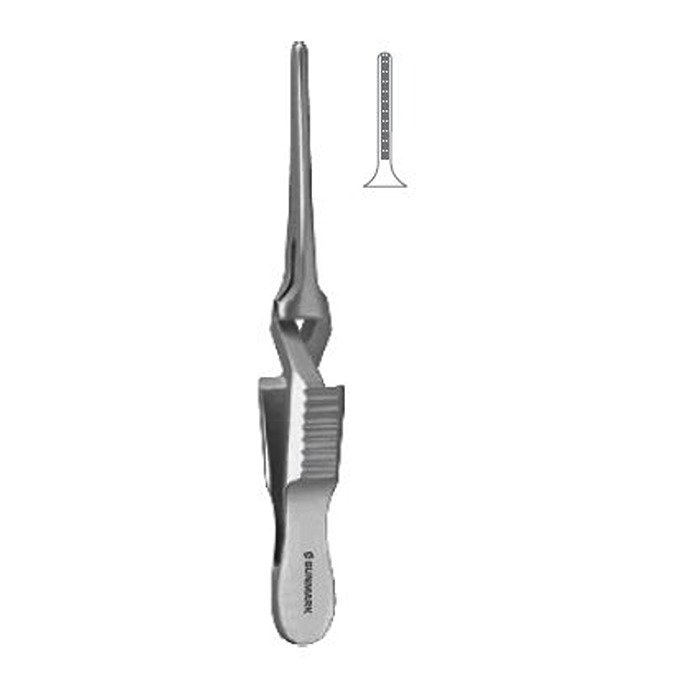 DeBakey-Diethrich Atrauma Bulldog Clamp Straight 45 mm Jaw Length 10 mm Stainless Steel