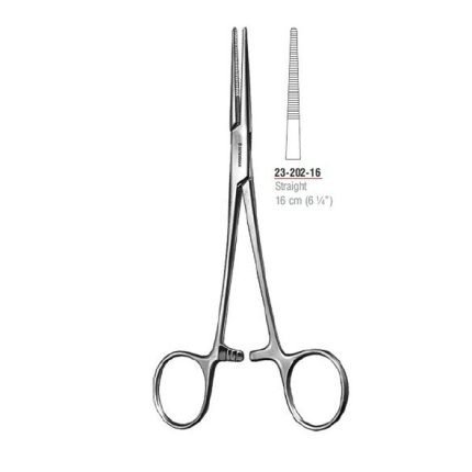 Kelly-Rankin Haemostatic Forcep Straight 16 cm - 6 1/4" Stainless Steel