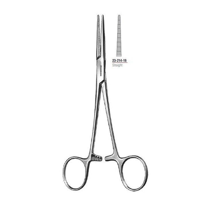 Crile-Rankin Haemostatic Forcep Straight 17 cm - 6 3/4" Stainless Steel