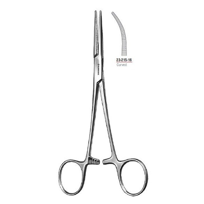 Crile-Rankin Haemostatic Forcep Curved 17 cm - 6 3/4" Stainless Steel