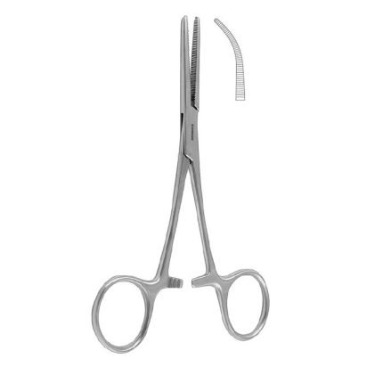 Pean-Nippon Haemostatic Forcep Curved 18 cm - 7" Stainless Steel