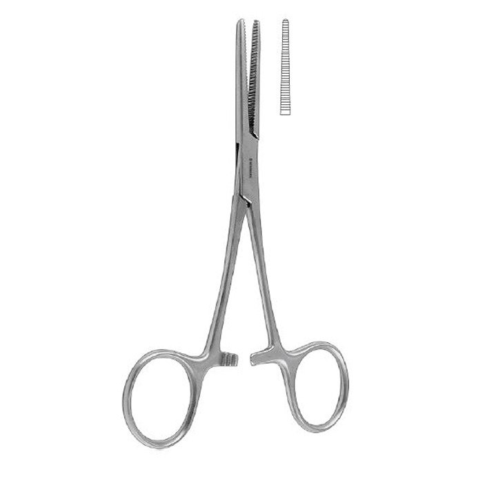 Pean (Delicate) Haemostatic Forcep Straight 13.5 cm - 5 1/4" Stainless Steel