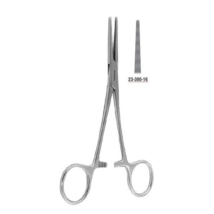 Lovelace Haemostatic Forcep Straight 16 cm cross-serrated stainless steel – vessel clamping