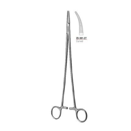Bridge Haemostatic Forcep Curved 27.5 cm - 10 3/4" Stainless Steel