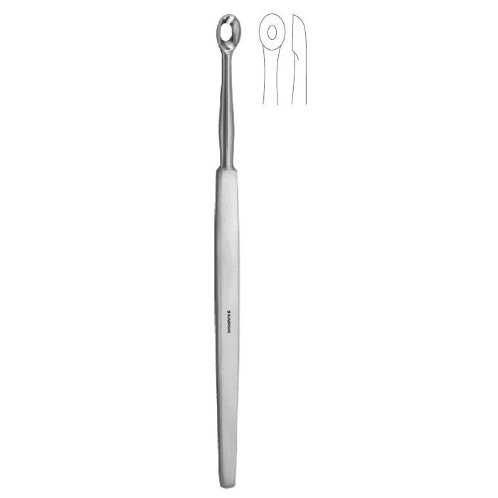 Wolff Lupus Curette Fig. 1 14 cm – Stainless Steel Surgical Instrument