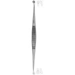 Unna Comedone Extractor 14.5 cm stainless steel dermatology tool