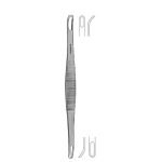 “Stainless steel comedone extractors – Unna, Saalfeld, Schamberg, Katsch, and Unna-Vidal models for dermatology use”