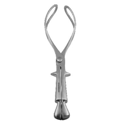 Nagele Obstetrical Forcep 35 cm - 13 3/4" Stainless Steel