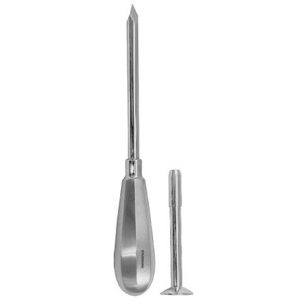 Nelson Trocar 22 FG Fig. 1 – 7.5 mm stainless steel surgical drainage instrument