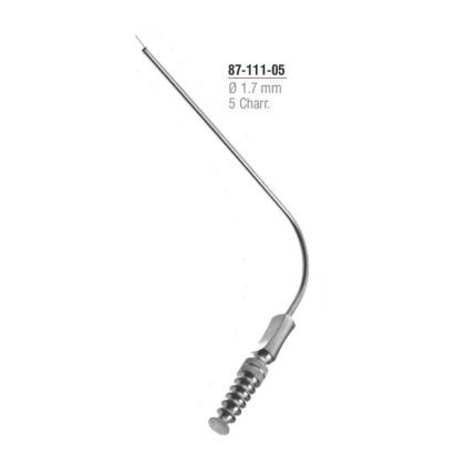 Fergusson Suction Tube 5 Charr. 1.7 mm Ø Stainless Steel