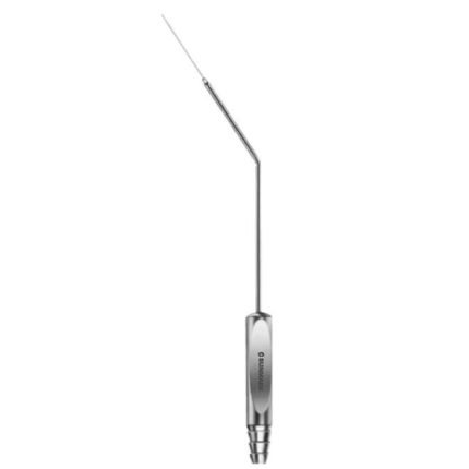 Wullstein Suction Tube Complete with handle and micro suction tubes stainless steel
