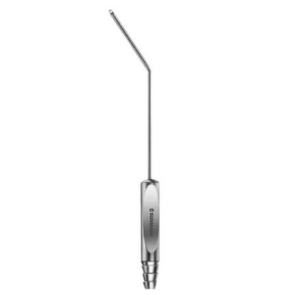 Wullstein Suction Handle 14 cm Stainless Steel Wullstein Surgical Suction Handle ENT Instrument Wullstein Microsurgery Suction Handle 14 cm