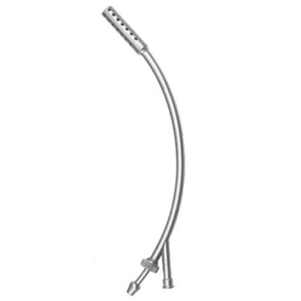 32 cm x 15.0 mm Ø – Finsterer Suction Tube 32 cm – stainless steel large-diameter tip for adult surgical suction.