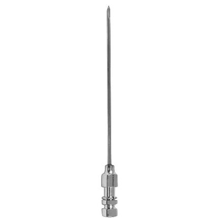 18 G (1.2 mm Ø x 76 mm) – Tuohy Lumbar Puncture Needle 18 G – stainless steel with special tip and Luer Lock.