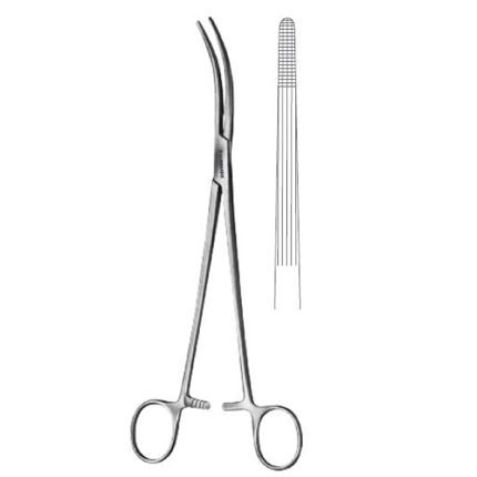 Kieback Dissecting and Ligature Forcep Curved 23.5 cm - 9 1/4" Stainless Steel