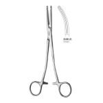 Heaney-Ballentine Hysterectomy Forcep Curved 21.5 cm stainless steel surgical instrument.