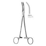Heaney Hysterectomy Forcep Curved 1 Tooth 19.5 cm stainless steel gynecological forcep.