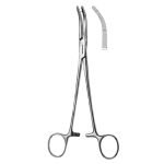 Heaney Hysterectomy Forcep Curved 2 Teeth 21.5 cm stainless steel surgical forcep.