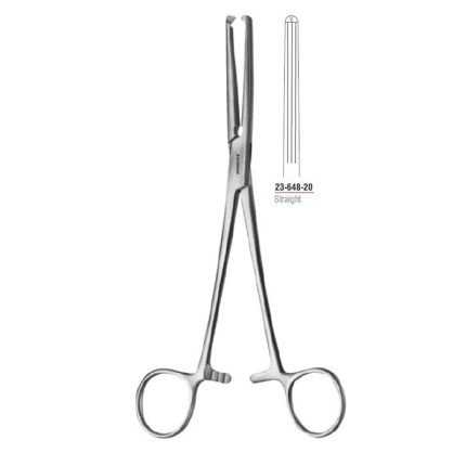Gwilliam Hysterectomy Forcep Straight 20 cm stainless steel.