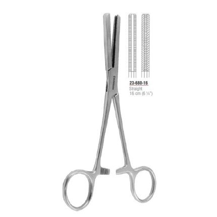 Fergusson Angiotribe straight 16 cm stainless steel.
