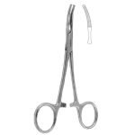 Mikulicz-Baby Peritoneum Forcep Curved 14.5 cm 1x2 Teeth stainless steel