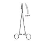 Faure Peritoneum Forcep Curved 21 cm 1x2 Teeth stainless steel