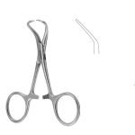 Backhaus Towel Clamp 16 cm stainless steel