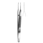 Austin Micro Suturing Forcep With Platform 14 cm - 5 1/2" Tip Size 0.8 mm Stainless Steel