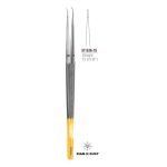 Diam-n-Dust™ Micro Suturing Forcep Straight - With Counter Balance 15 cm - 6" Stainless Steel