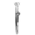 Lambert Chalazion Forcep Round Jaws 9 cm - 3 1/2" Jaw Diameter 8 mm Ø Stainless Steel