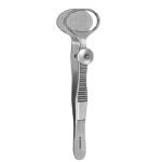 Desmarres Chalazion Forcep Oval Jaws 9 cm - 3 1/2" Jaw Size 20 x 13 mm Stainless Steel